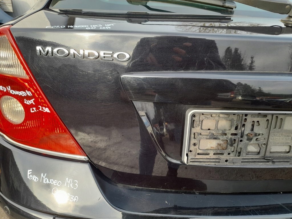 фото №5, Ford mondeo mk3 lift крышка багажника багажника задняя задняя g0