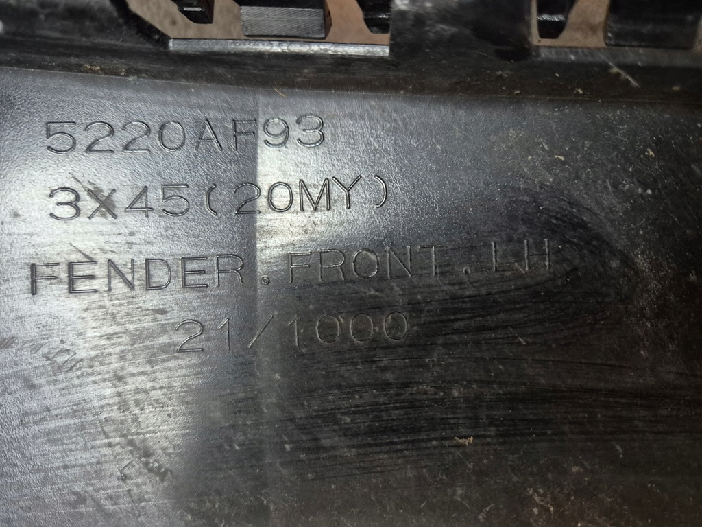 фото №11, Mitsubishi asx i lift крыло перед 2020 rok крыло молдинг asx i lift