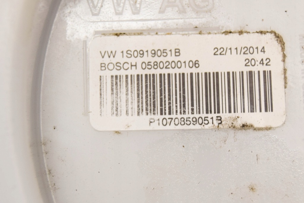 фото №6, Насос бака пального skoda citigo 1s0919051b 0580200106 1.0 бензин 44kw