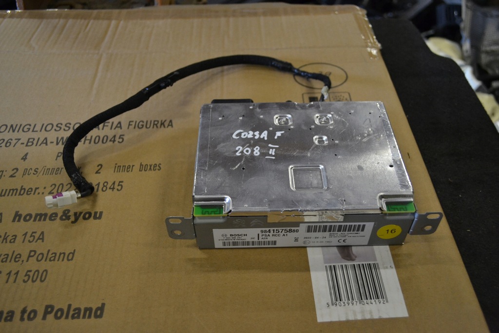 фото №1, Peugeot 208 ii 19- радіо модуль радіо навігації