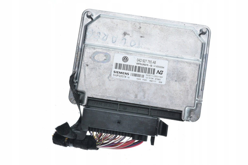 фото №1, Бортовой компьютер touareg 0ad927755ab 5wp22074