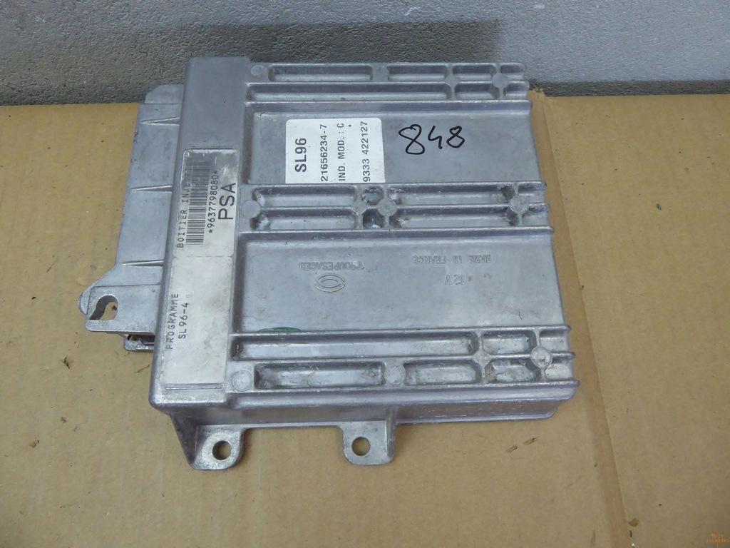 фото №1, Бортовой компьютер peugeot citroen 9637798080 psa xsara