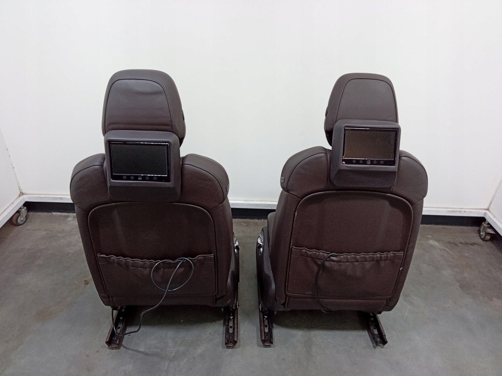 фото №8, Porsche cayenne ii 7p5 сидіння заднє сидіння обшивки шкіра eu