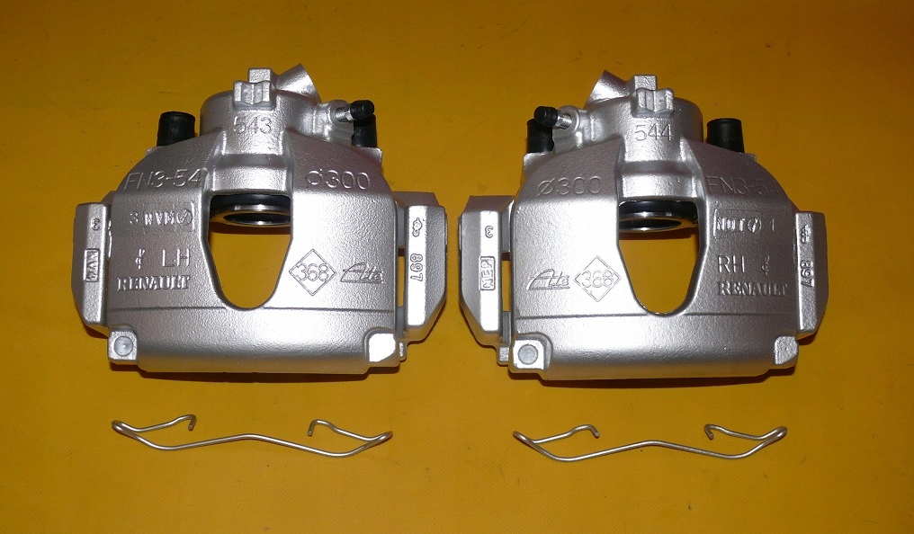 фото №1, Суппорты тормозные скоба левый правый перед renault megane scenic ii 2 300/25