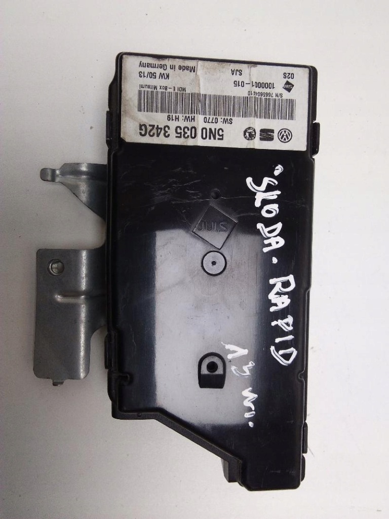 фото №3, Інше модулі skoda rapid nh3 5n0035342g 2013