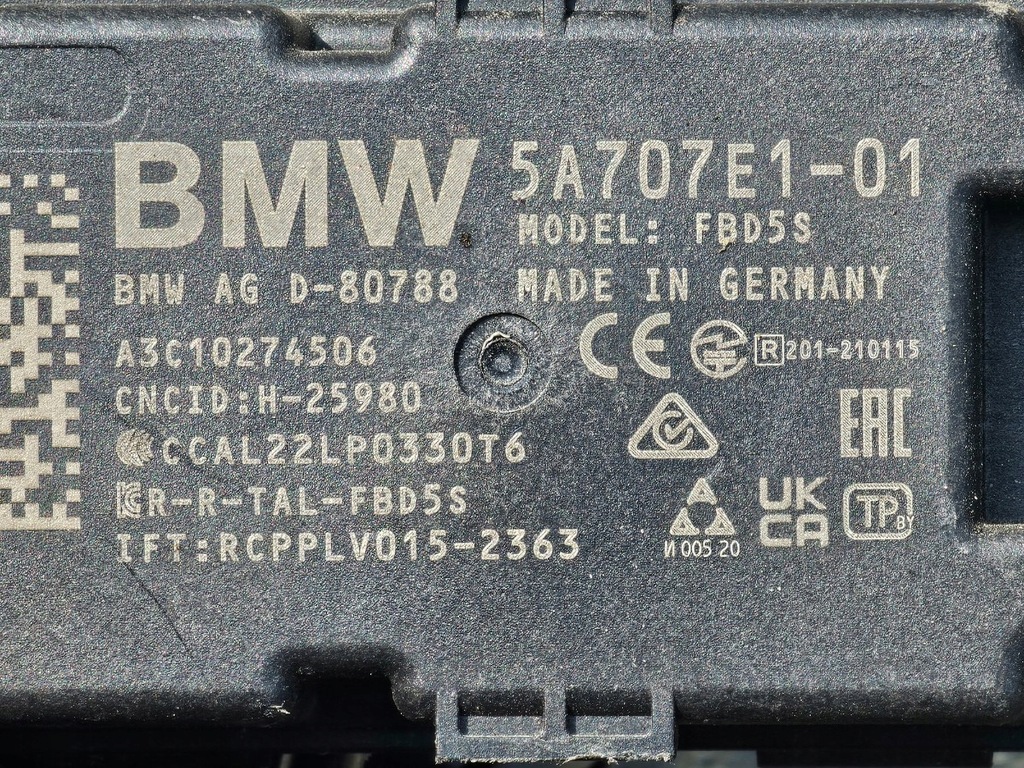 фото №16, Bmw x5 g05 19- жгут электропроводка салона кабины 5a41bd5 usa