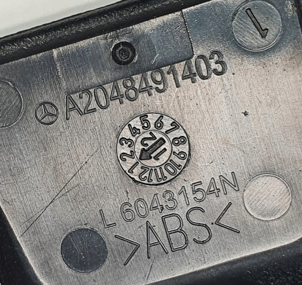 фото №3, Заглушка isofix mercedes glk x204 a2048491403