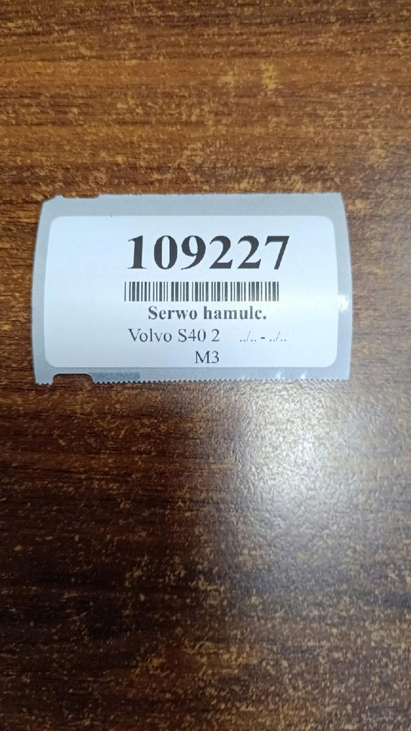 фото №7, Volvo s40 ii 2.0 d усилитель тормозов насос тормозная 4n512b195ak