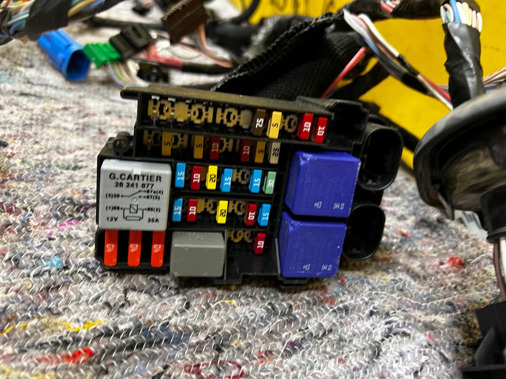 фото №7, Проводка джгут трубопровід панелі приладової панелі салону renault zoe i z.e.