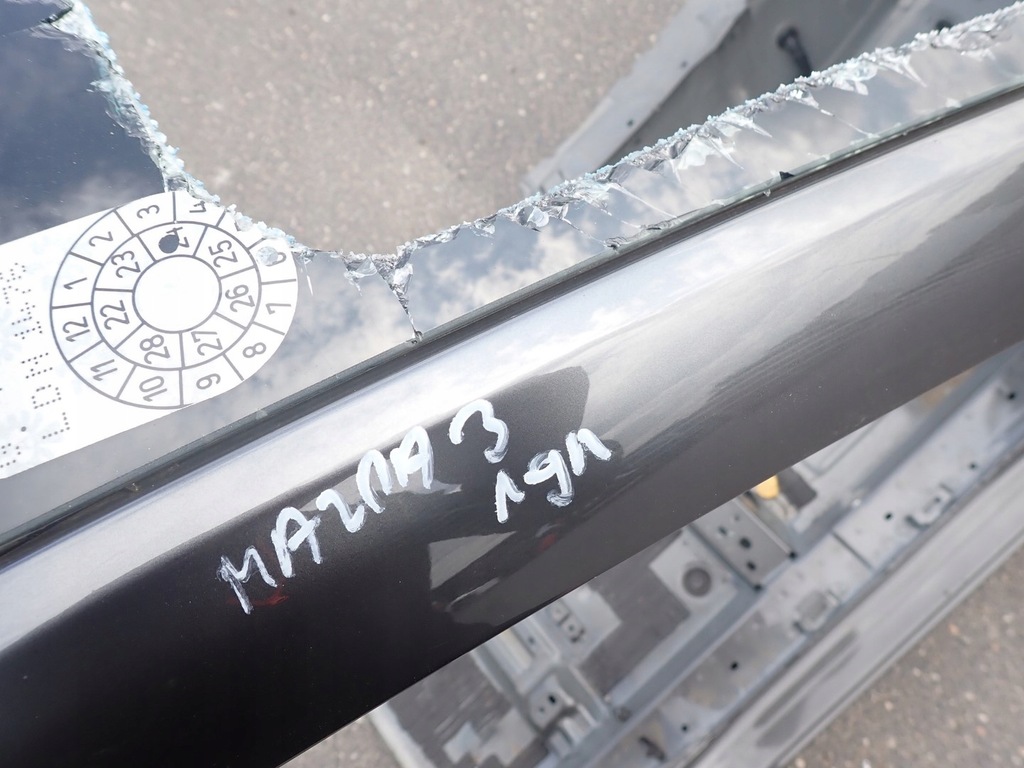 фото №7, Четверть лонжерон правая europa mazda 3 bm 17r