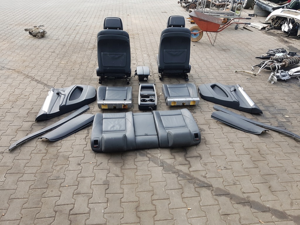 фото №6, Bmw x6 e71 07-14r сидіння шкіряний заднє сидіння