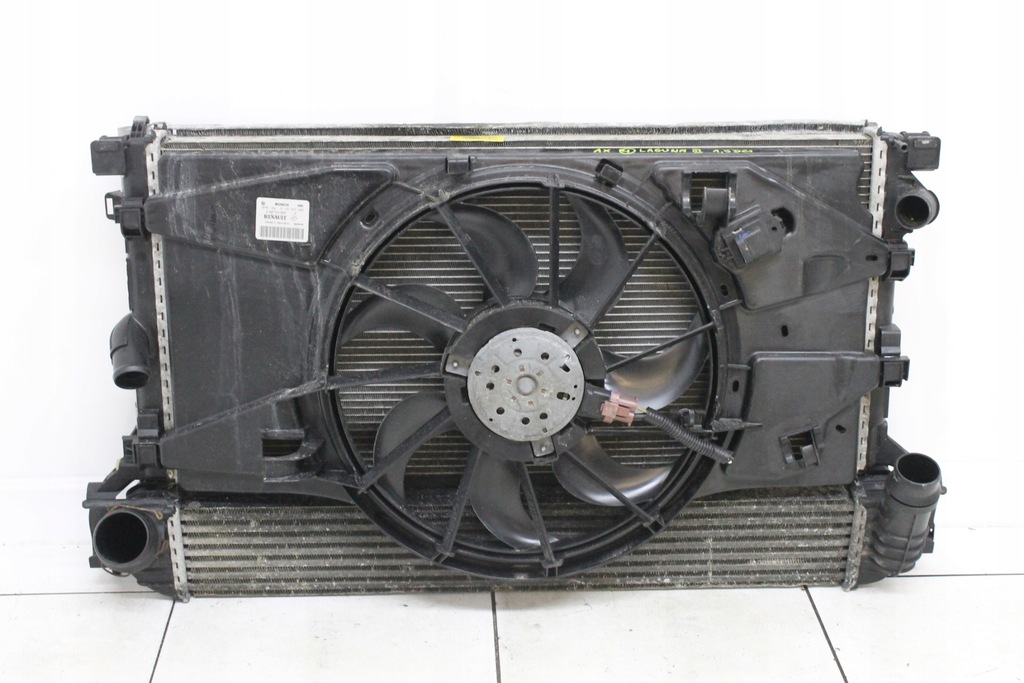 фото №1, Комплект радиатор renault laguna iii 2007r- 1.5 dci