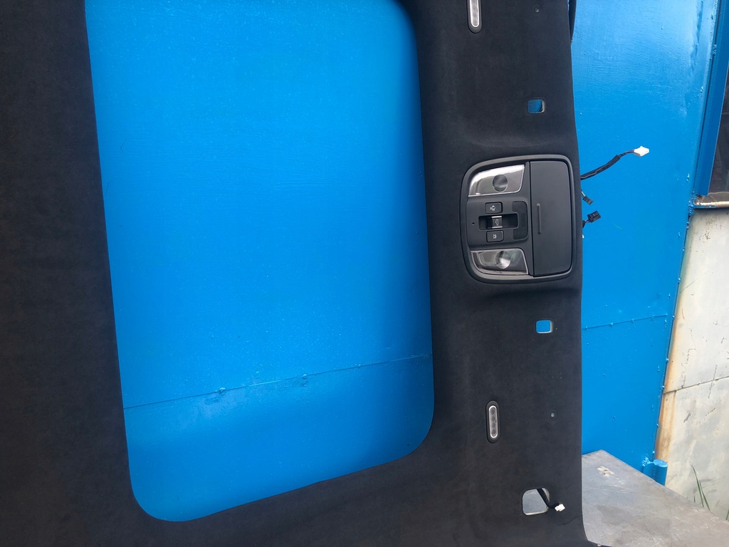 фото №5, Kia stinger потолок потолок czarna alcantara