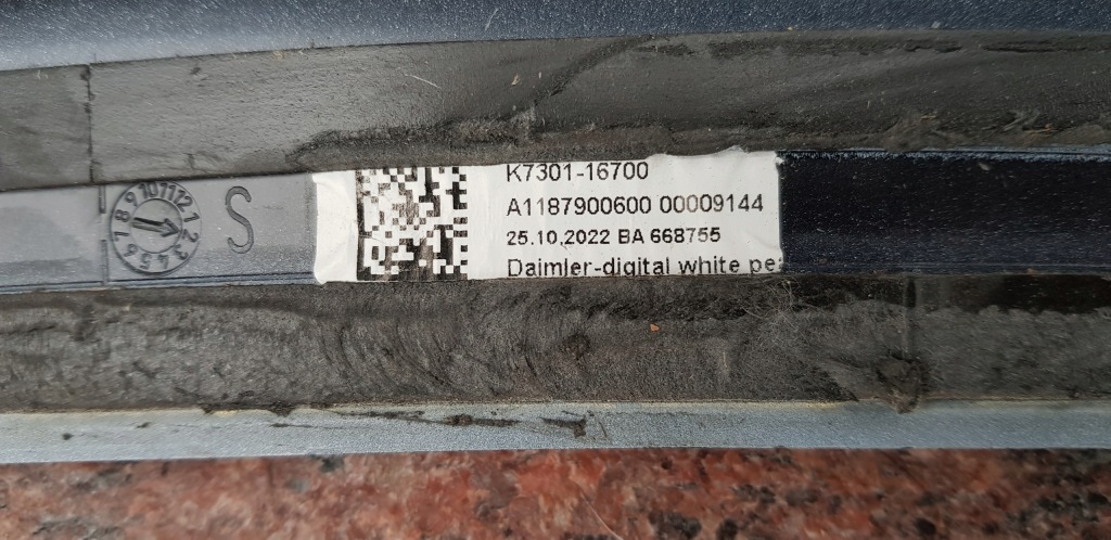 Mercedes cla 118 35 45 amg молдинг спойлер кришки Зі Шроту