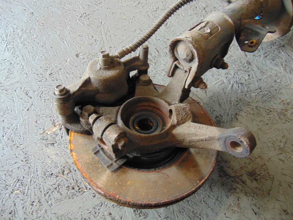 фото №7, Поворотный кулак правый перед hyundai i10 1.1