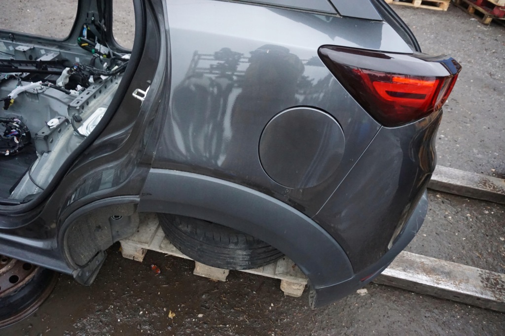 фото №10, Mazda cx-3 lift задняя крышка багажника багажника бампер крыло 46g лампа szary 2019rok
