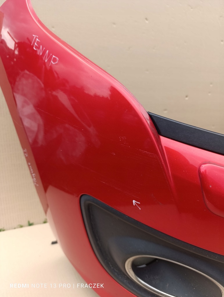 Бампер передний перед противотуманные фары tennp renault megane 3 2 рестайлинг Доставка