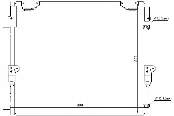 фото №2, Конденсатор кондиціонера lexus lx toyota land cruise