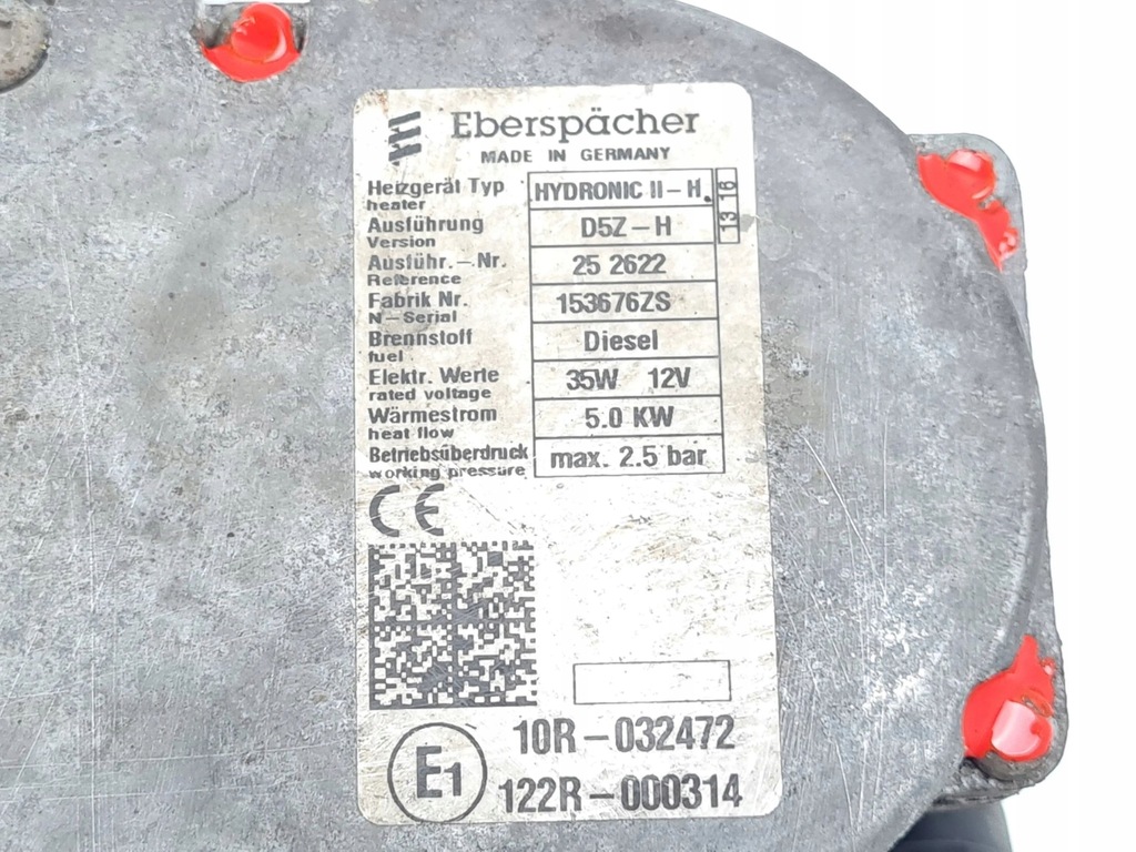 фото №10, 2016 toyota verso обогреватель стояночный webasto d5zh