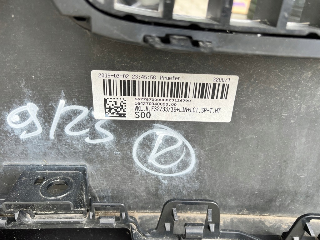 фото №16, Бампер перед передний bmw 4 f32 f33 f36 lci lift sport