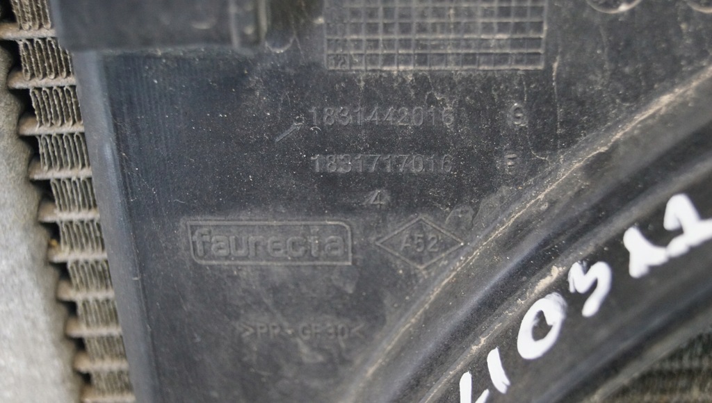 фото №8, Renault clio iii радиатор вентилятор 1.2 1.4