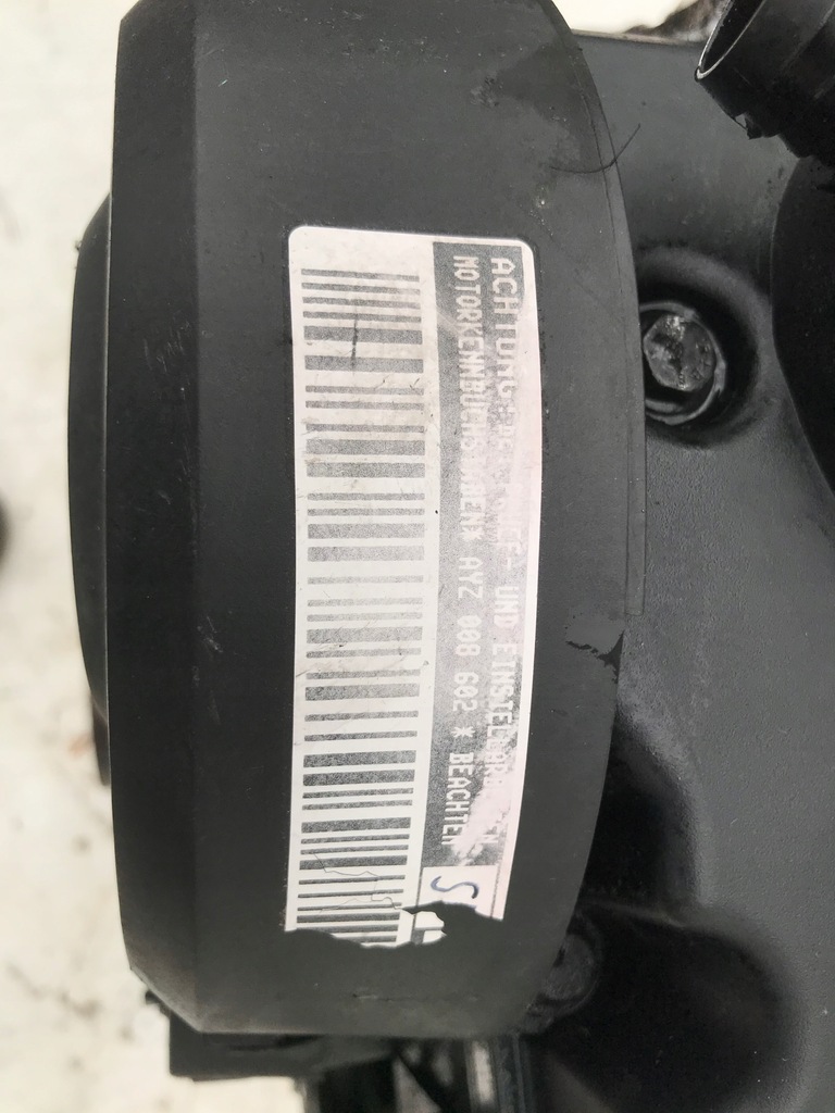 фото №7, Vw lupo 3l 1.2tdi двигун ayz kompletny