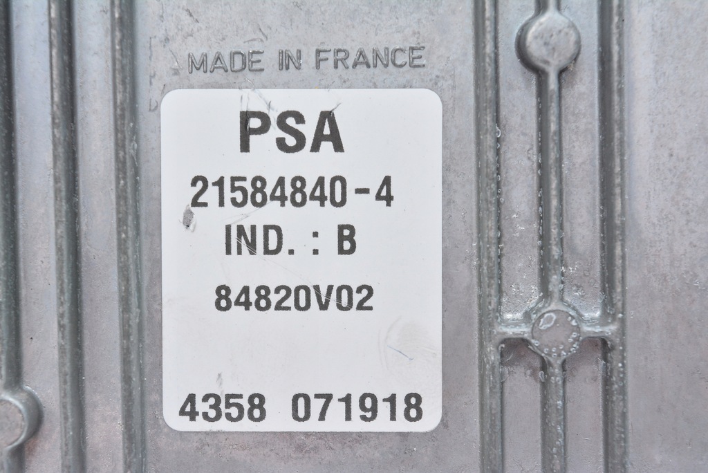 фото №6, Бортовой компьютер peugeot 407 1.8 9654131380 9655826580