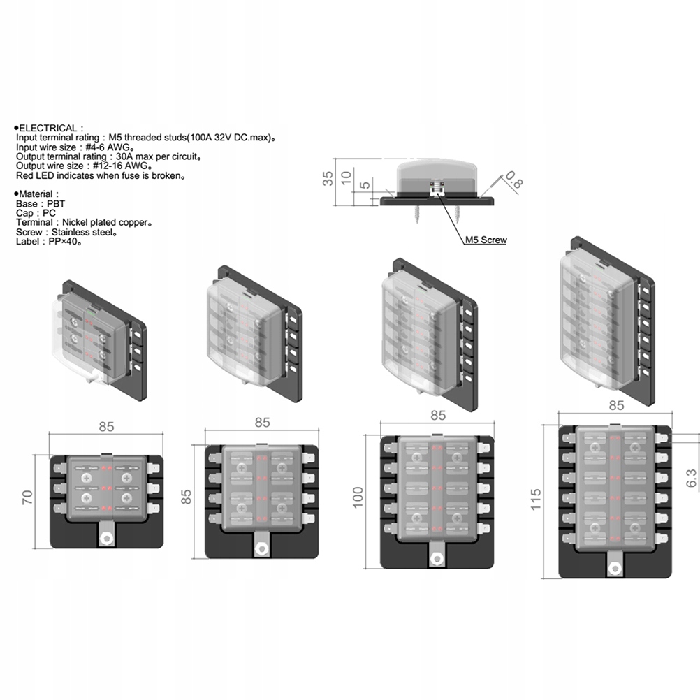 фото №8, Лезвие кронштейн коробка предохранителей ze wskaźnikie