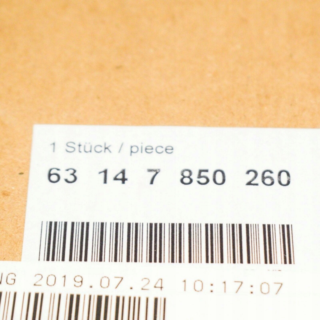 фото №7, Задний фара правый bmw x6 m f86 2013 2019 оригинальный 63147850260