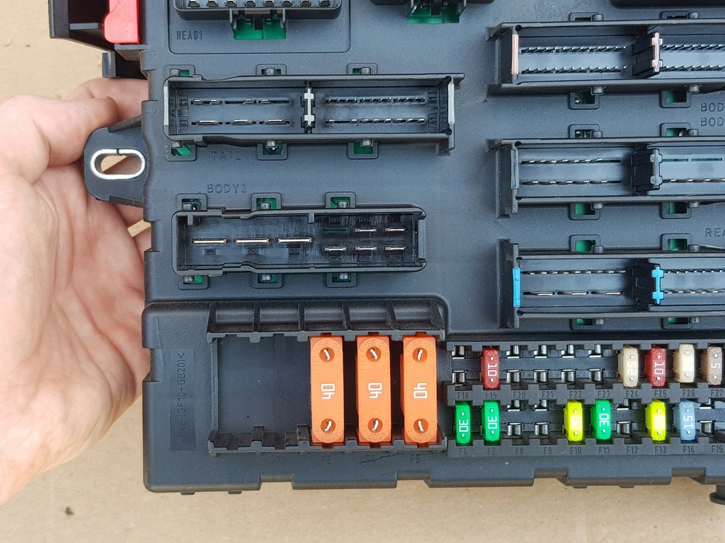 фото №8, Модуль коробка bsi / opel vectra c signum 02-08 / 13205776 fr / проверенный