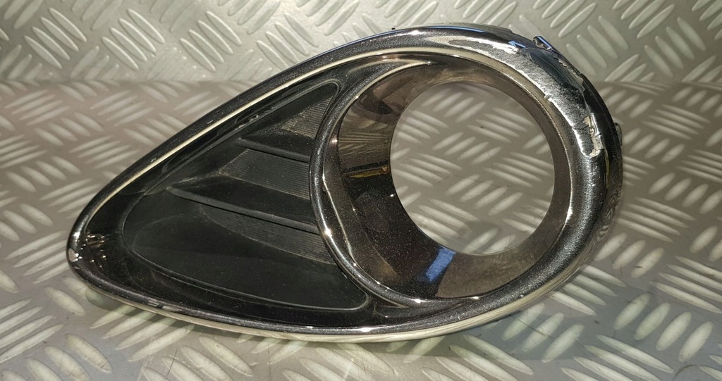 фото №8, Infiniti fx ii qx70 решётка бампера рамка хром противотуманной фары правая перед 12r