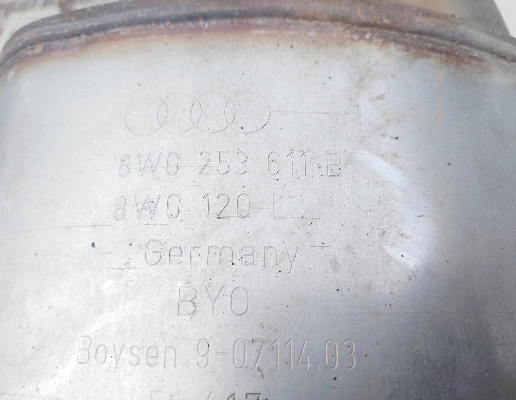 фото №11, Audi a4 b9 a5 8w s4 s5 18r. гаситель выхлоп 3.0 tfsi дроссельная заслонка 8w0253411c