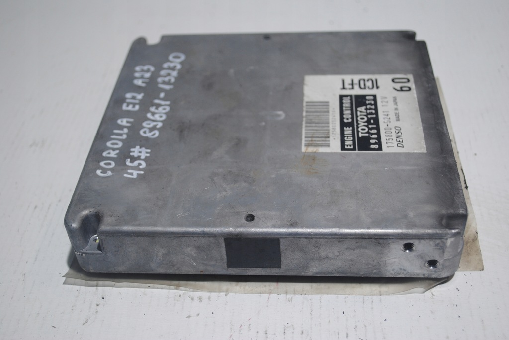 фото №7, Бортовий комп'ютер двигуна toyota corolla e12 89661-13230