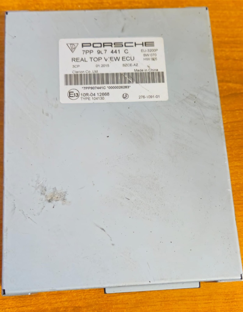 фото №1, Porsche модуль камеры оригинальный номер 7pp907441c