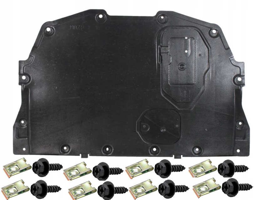 фото №1, Mazda 2 2014-... захист pod двигун кліпси