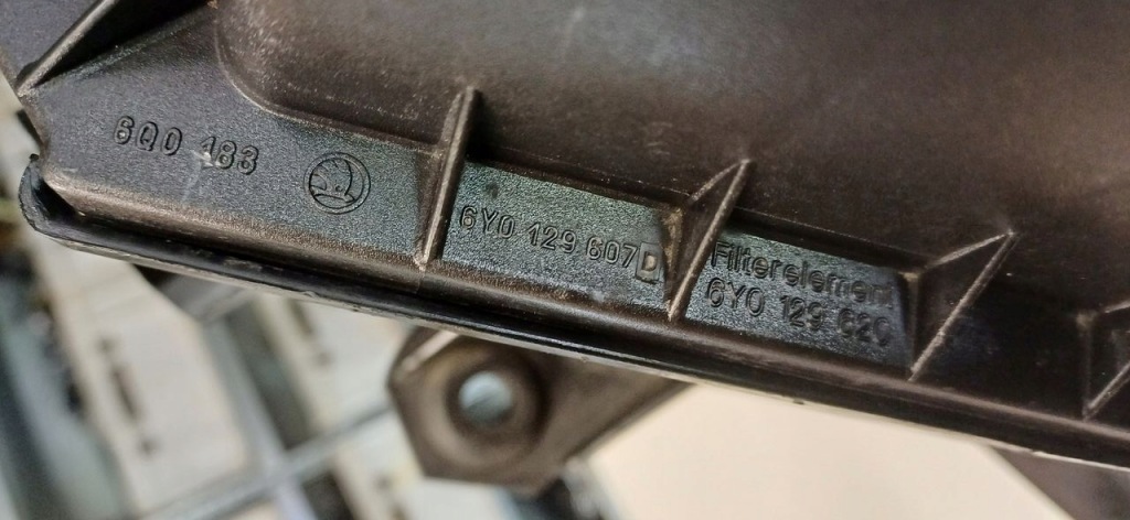 фото №7, Vw polo 6r v ibiza iv fabia ii 1.2 корпус фільтра повітря 6y0129607d