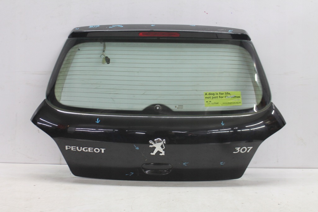 фото №1, Крышка багажника багажника задняя задняя peugeot 307 hb 01-08