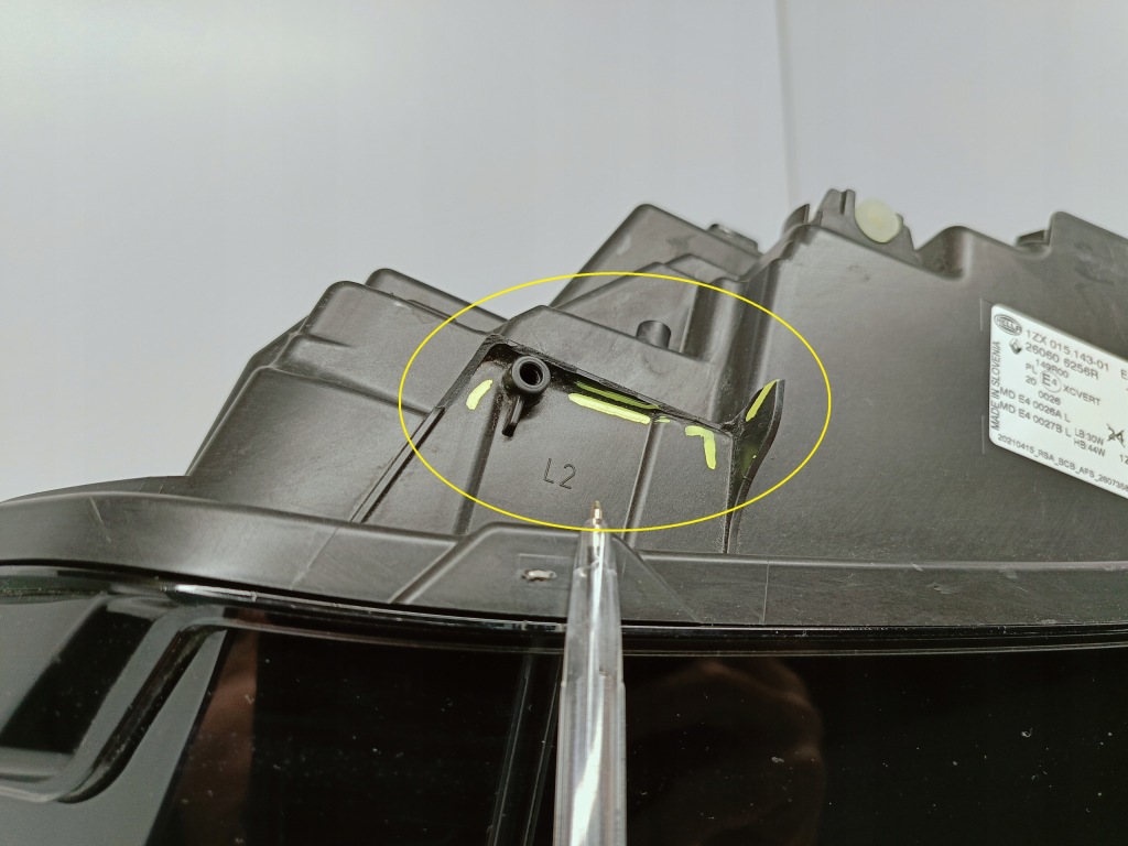 Renault megane v 5 e-tech 21- фара ліва перед full led європа  260606256r Зі Шроту