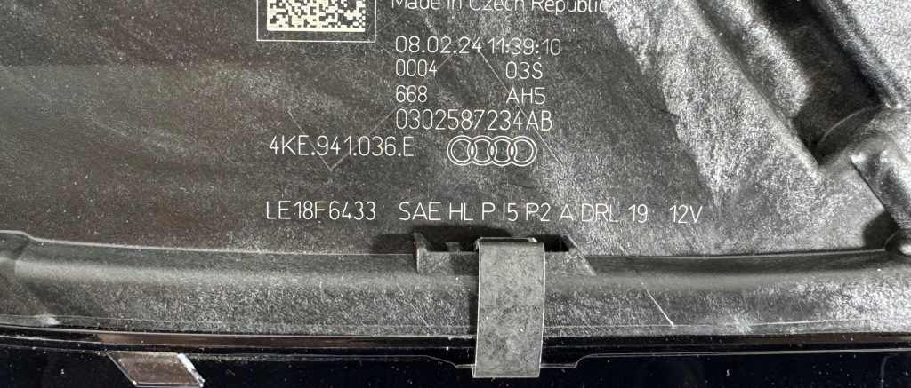 Audi e-tron etron 4ke full led digital matrix лампа права перед usa - nowa в Україні