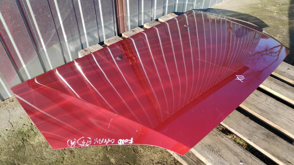 фото №5, Капот крышка двигателя ford c-max mk1 a4 03-07