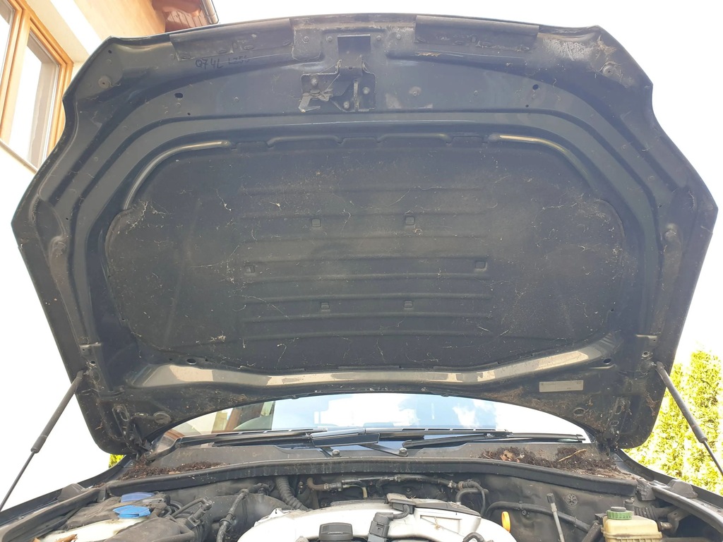 фото №9, Audi q7 4l капот крышка двигателя lz7s oryg