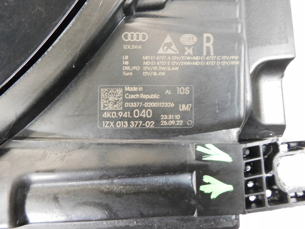 фото №12, Audi a6 c8 4k лампа правая full led 4k0941040