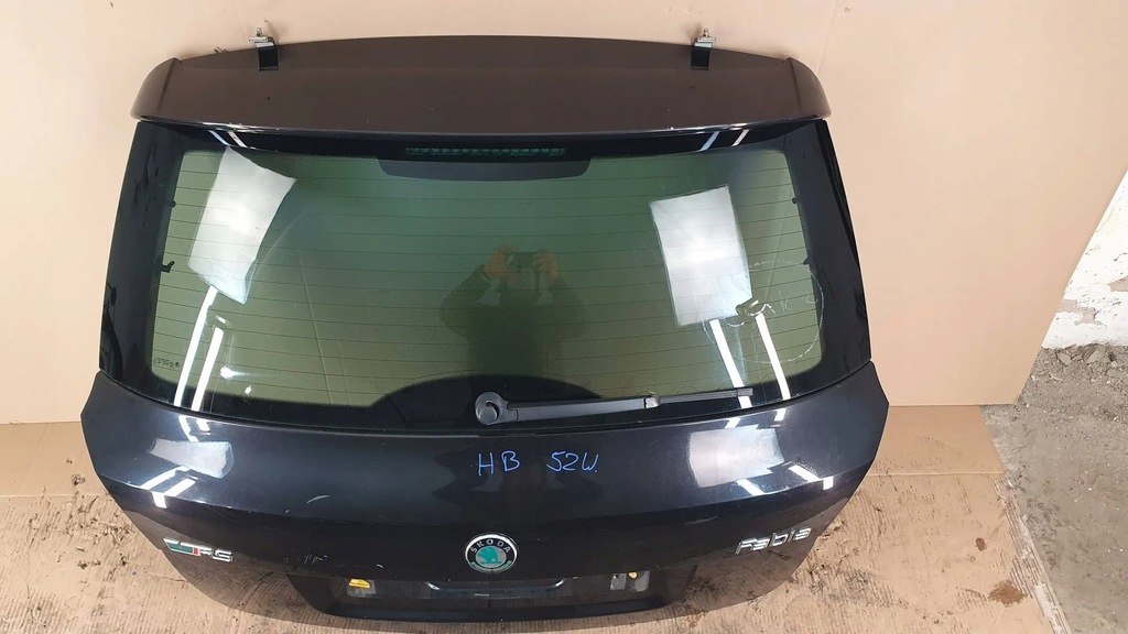 фото №6, Skoda fabia 2 ii 5j rs hb 07-14 крышка багажника багажника $