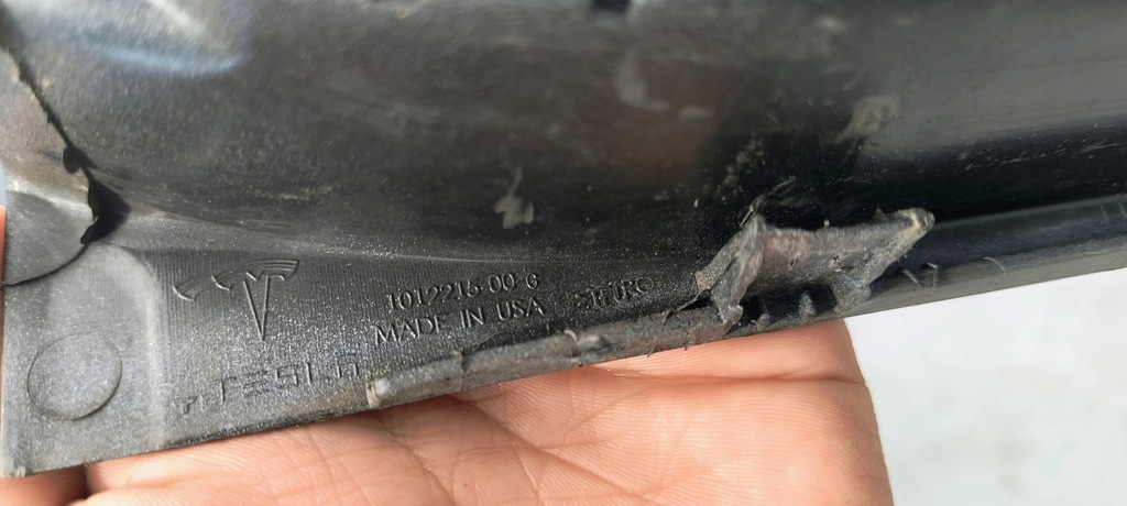 фото №11, Молдинг порог левая tesla model s lift