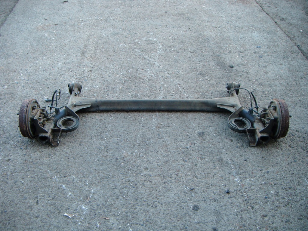 фото №1, Chevrolet spark iii 09-15 oś балка задняя