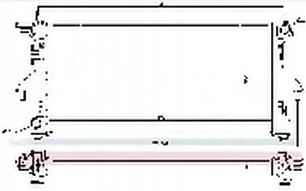 фото №1, Радиатор воды 606347 nissens fiat