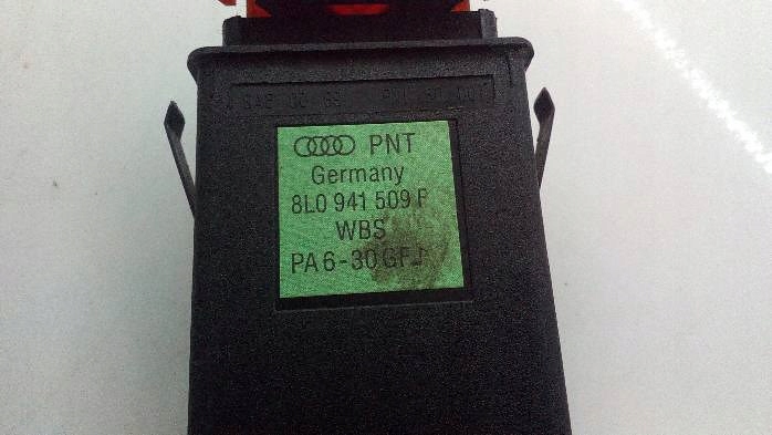 фото №7, Выключатель света аварийных audi a3 8l 8l0941509f