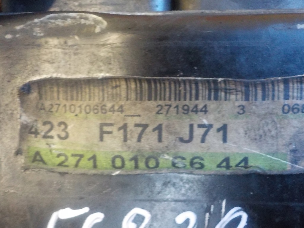 фото №4, Mercedes slk r171 1.8 k 06r 271 блок керування двигуна a2711532391 a2710106644