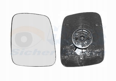 фото №1, Вкладиш дзеркало лівий vw transporter iv 1990-2004