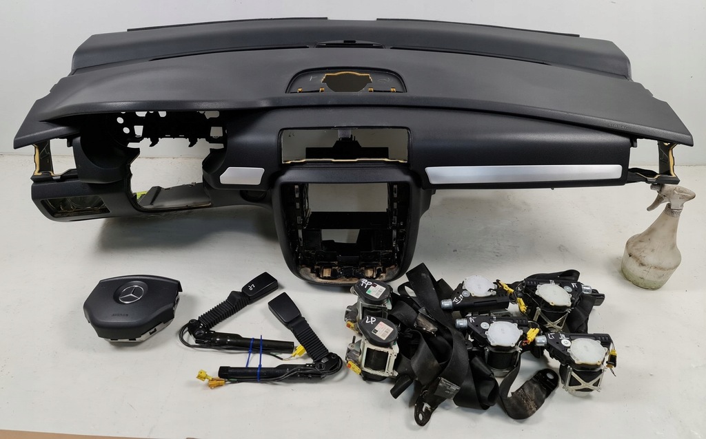 фото №1, Панель приладів приладова консоль подушка безпеки mercedes w251 eu